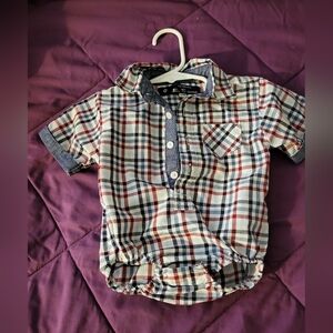 Plaid Kids Shirt